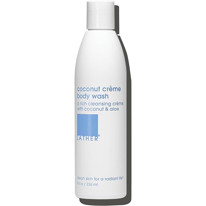 LATHER Coconut Creme Body Wash 8 oz Ã¢Ã¢â€šÂ¬Ã¢â‚¬Å“ a rich, luxurious cleansing crÃƒÆ’Â¨me with a sweet and tropical aroma